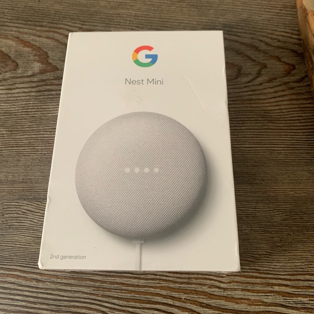 Google Nest Mini 2nd Generation - Chalk